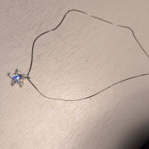 J. Mills Starfish Pendant 925 Chain Necklace